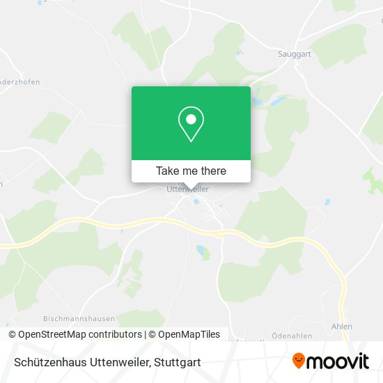 Schützenhaus Uttenweiler map
