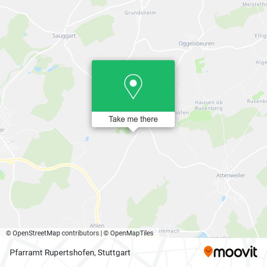 Pfarramt Rupertshofen map