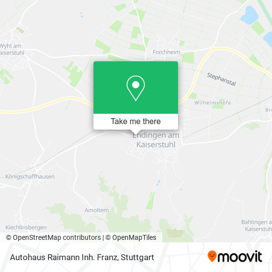 Autohaus Raimann Inh. Franz map
