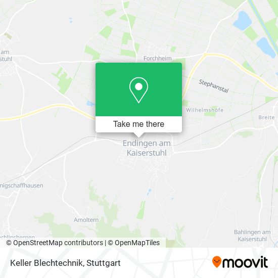 Keller Blechtechnik map
