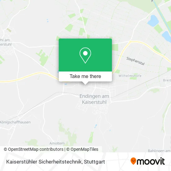 Карта Kaiserstühler Sicherheitstechnik