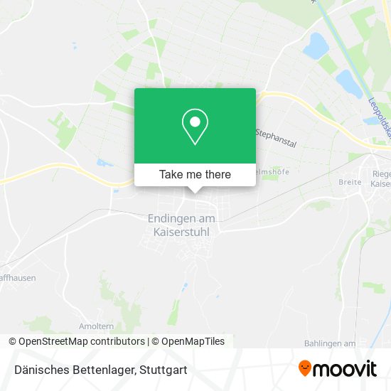 Dänisches Bettenlager map