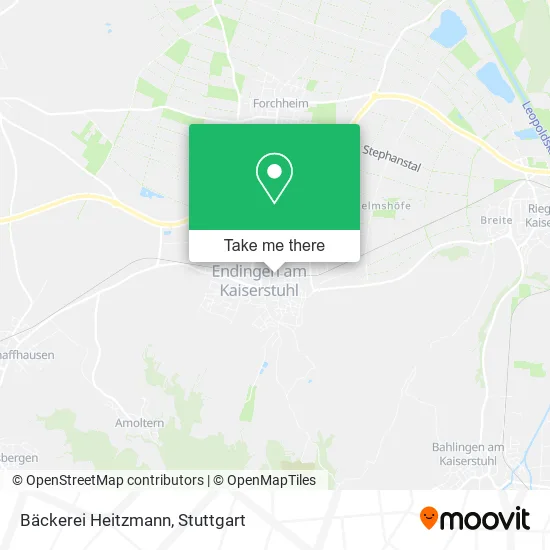 Карта Bäckerei Heitzmann
