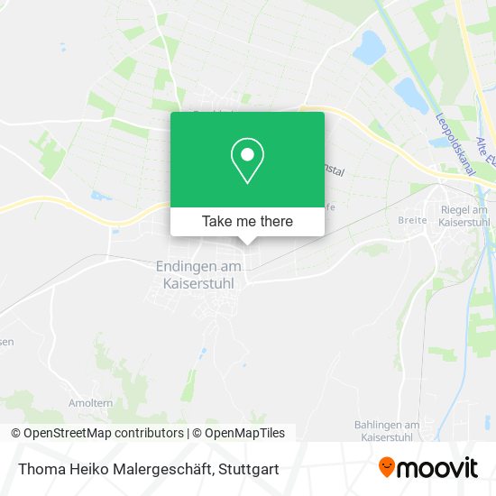 Thoma Heiko Malergeschäft map