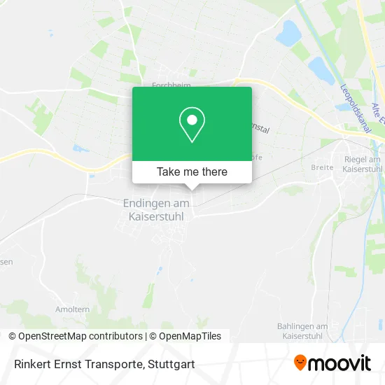 Карта Rinkert Ernst Transporte
