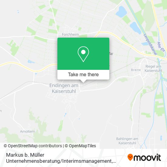 Markus b. Müller Unternehmensberatung / Interimsmanagement map