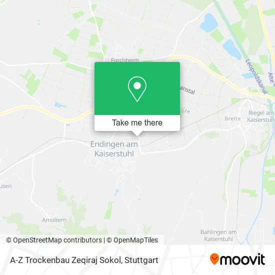 Карта A-Z Trockenbau Zeqiraj Sokol