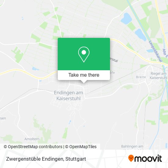 Карта Zwergenstüble Endingen