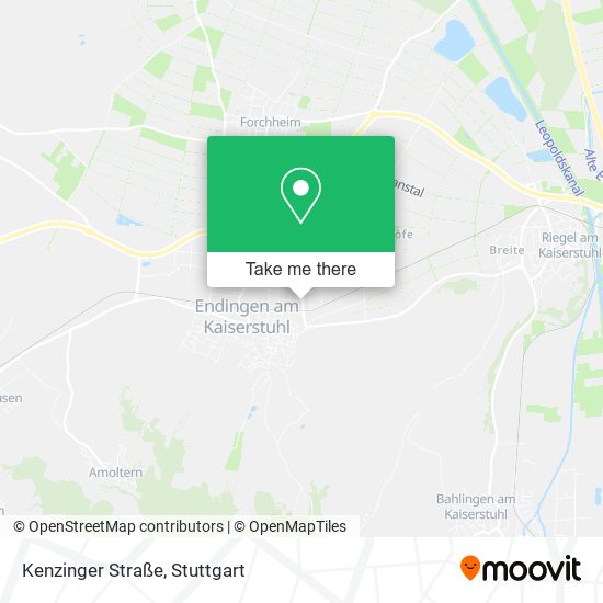 Kenzinger Straße map