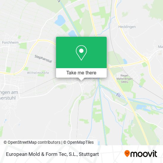 European Mold & Form Tec, S.L. map