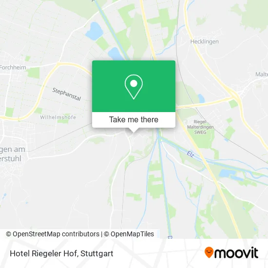 Карта Hotel Riegeler Hof