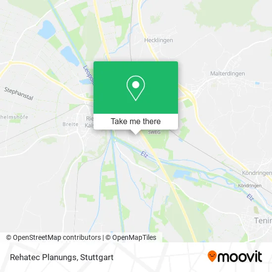Карта Rehatec Planungs