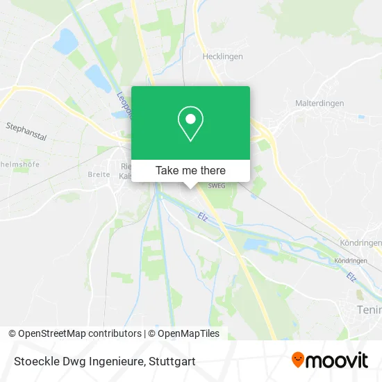 Карта Stoeckle Dwg Ingenieure