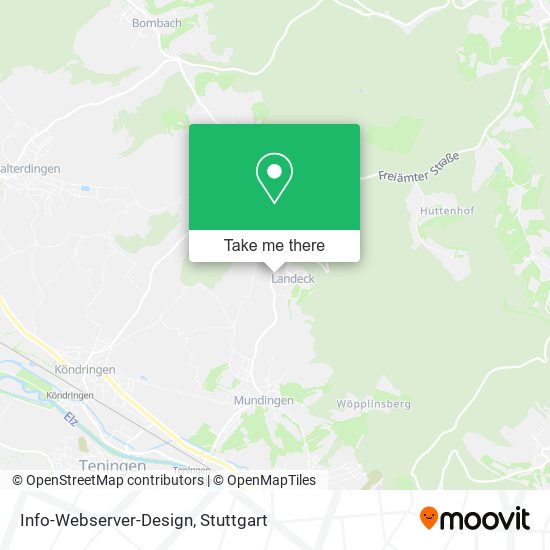Info-Webserver-Design map