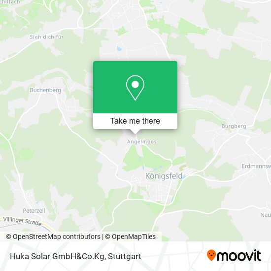 Huka Solar GmbH&Co.Kg map