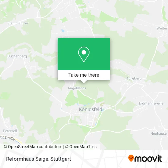 Карта Reformhaus Saige