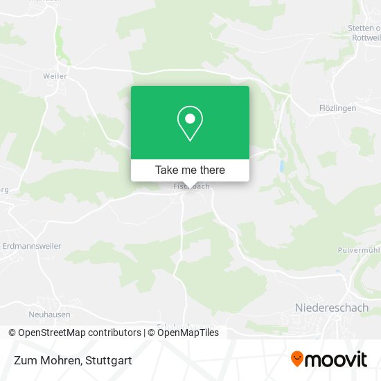 Карта Zum Mohren