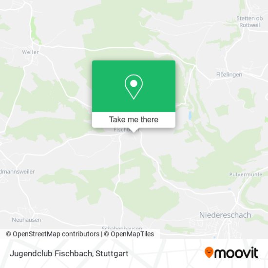 Jugendclub Fischbach map