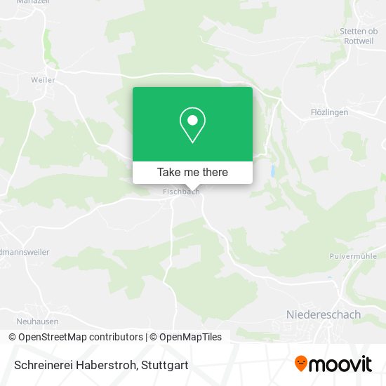 Schreinerei Haberstroh map