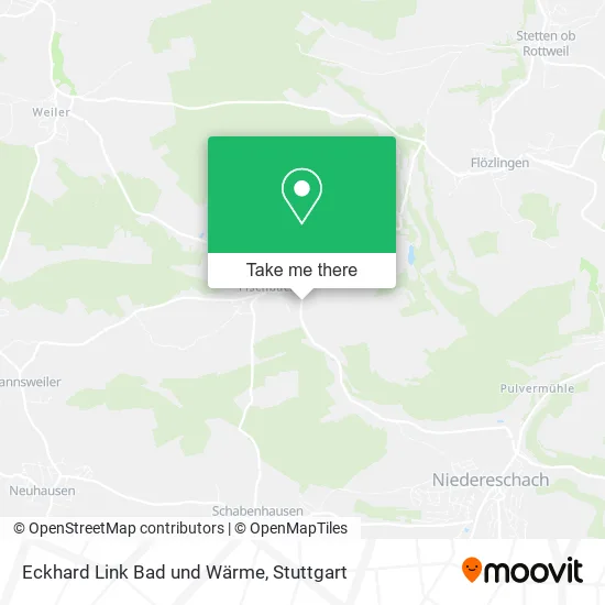 Карта Eckhard Link Bad und Wärme