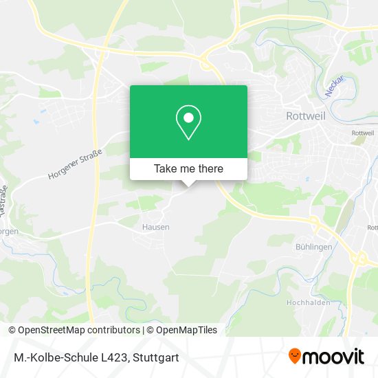 Карта M.-Kolbe-Schule L423