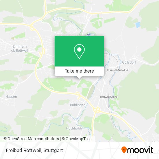 Карта Freibad Rottweil