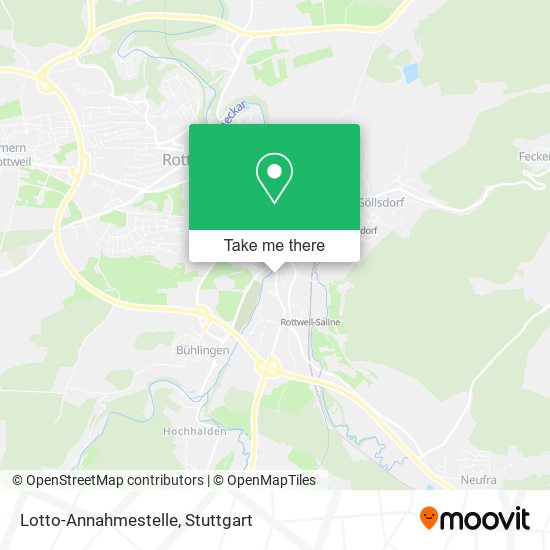 Lotto-Annahmestelle map