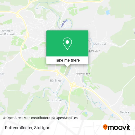 Карта Rottenmünster