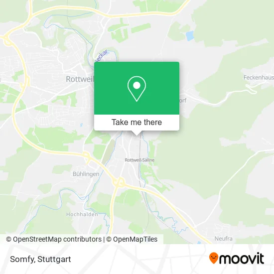 Карта Somfy
