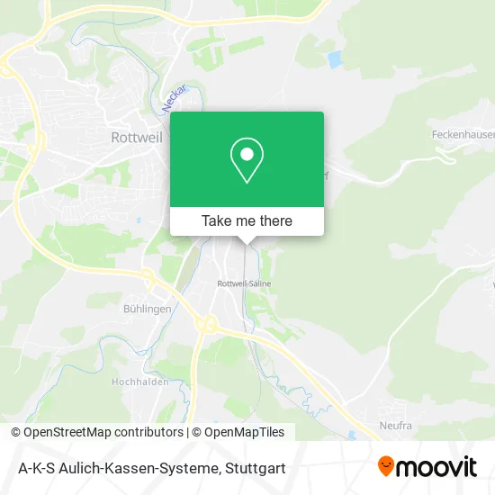 Карта A-K-S Aulich-Kassen-Systeme