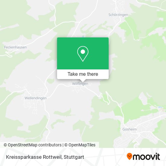 Kreissparkasse Rottweil map