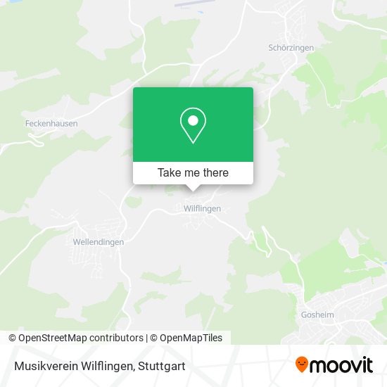 Musikverein Wilflingen map