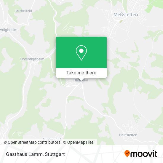 Gasthaus Lamm map