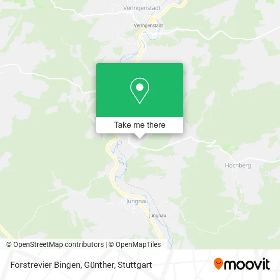 Карта Forstrevier Bingen, Günther