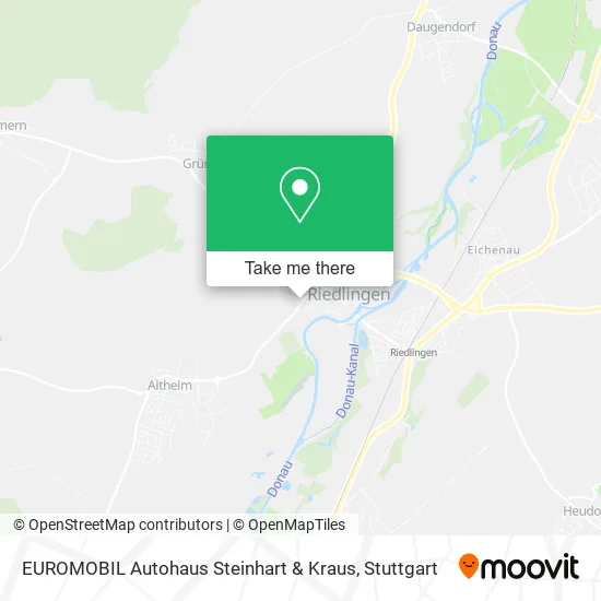 Карта EUROMOBIL Autohaus Steinhart & Kraus