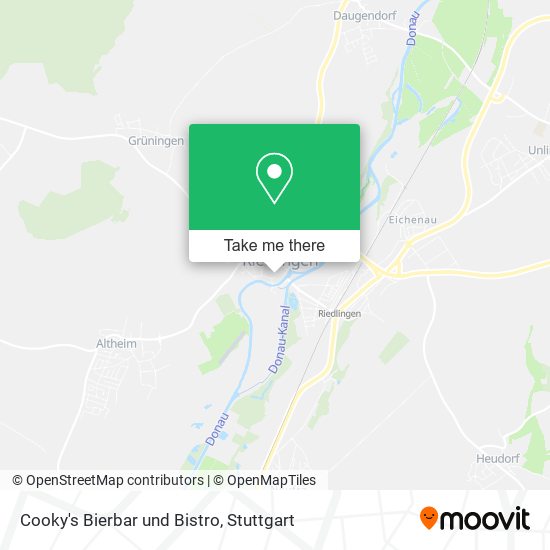 Карта Cooky's Bierbar und Bistro