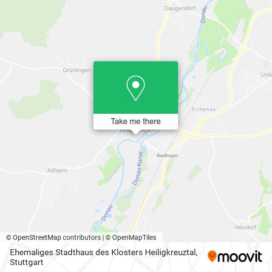 Ehemaliges Stadthaus des Klosters Heiligkreuztal map