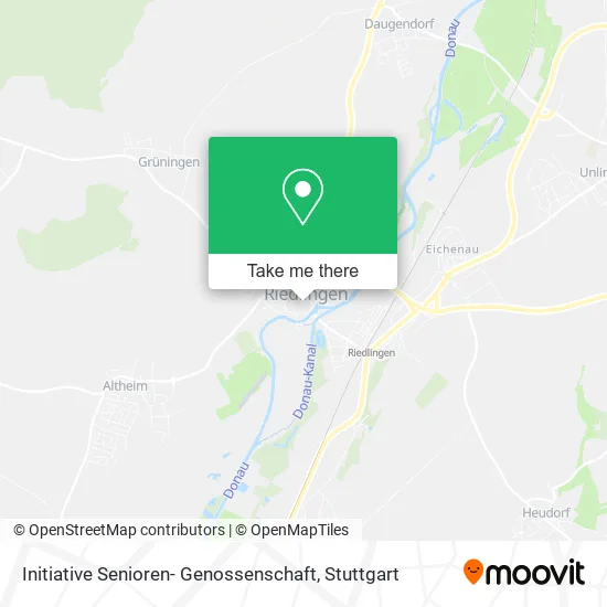 Карта Initiative Senioren- Genossenschaft