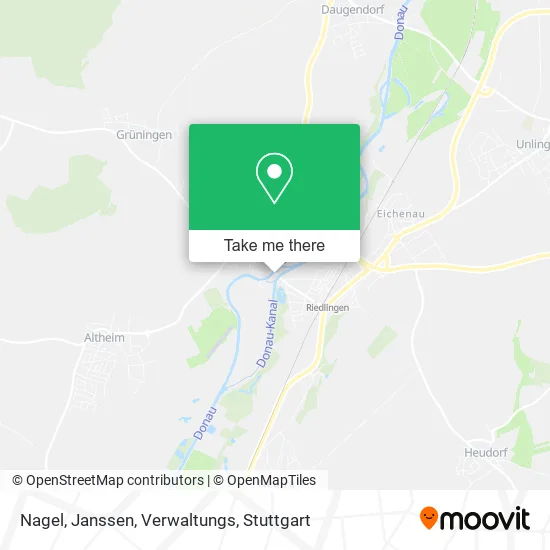 Карта Nagel, Janssen, Verwaltungs