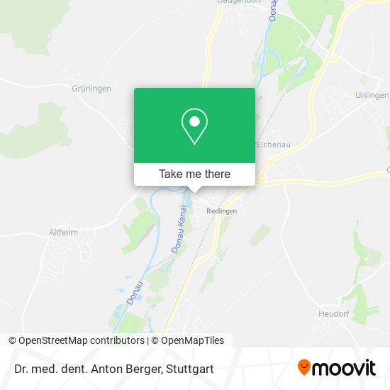 Dr. med. dent. Anton Berger map