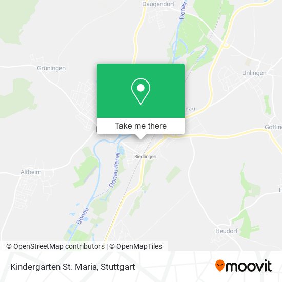 Kindergarten St. Maria map