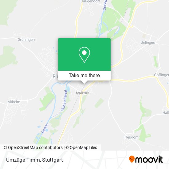 Umzüge Timm map