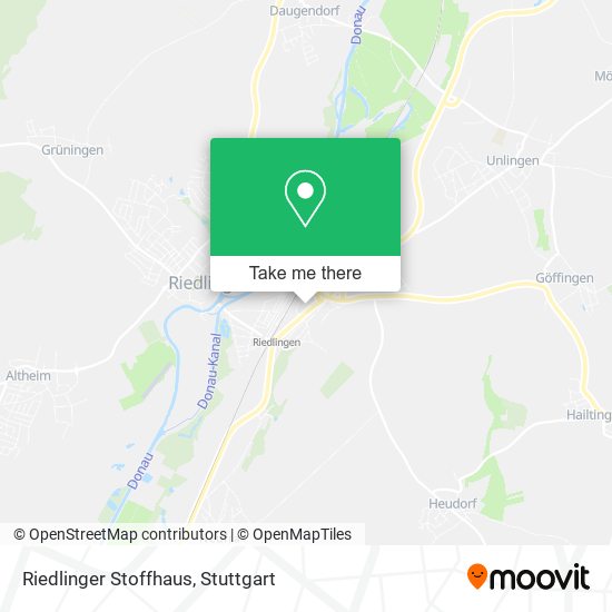 Riedlinger Stoffhaus map