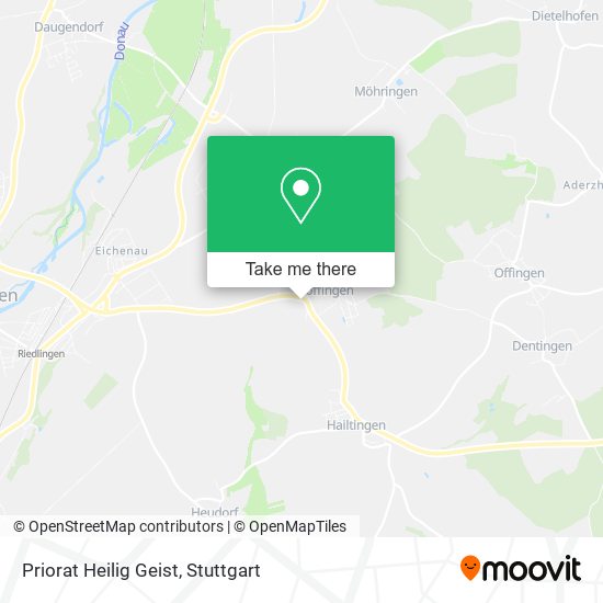 Priorat Heilig Geist map