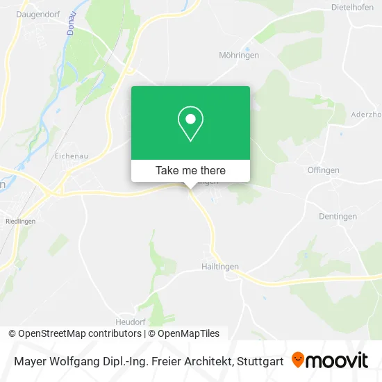 Карта Mayer Wolfgang Dipl.-Ing. Freier Architekt