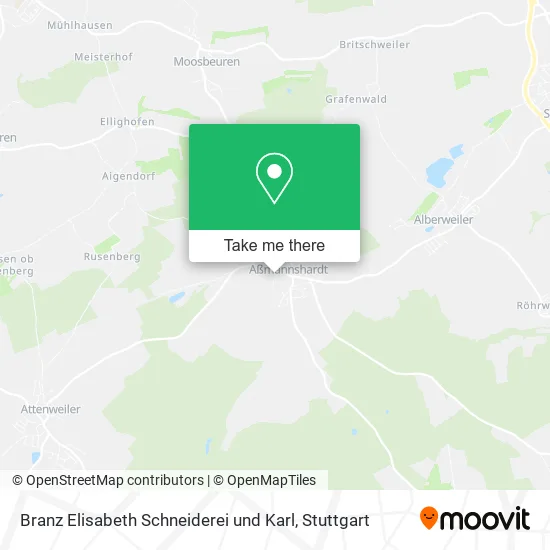 Карта Branz Elisabeth Schneiderei und Karl
