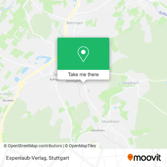 Карта Espenlaub-Verlag