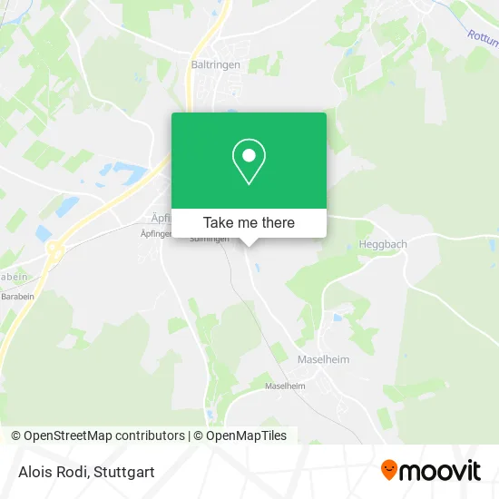 Карта Alois Rodi