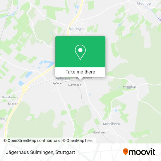 Jägerhaus Sulmingen map