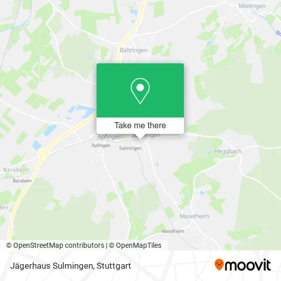 Карта Jägerhaus Sulmingen